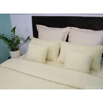 Polštář Vlněný polštář Tumbler - Ecru 40 x 40 cm