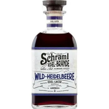 Likér Schraml Edel-brände Wild-Heidelbeere 0,5l 30%