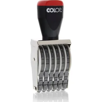Razítko Colop 07006, číslovačka, 6 čísel, výška znaků 7 mm