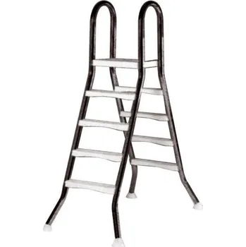 Bazénové schůdky Vágner Pool Bazénový žebřík - EEP 4+4 stupně (AISI 304)