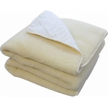 Prostěradlo Vlněné prostěradlo z merino vlny - ecru 140 x 200 cm