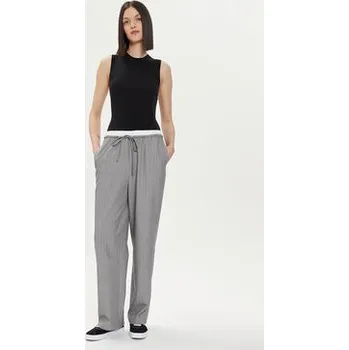 Pánské kalhoty ONLY Kalhoty z materiálu Tille 15339242 Šedá Straight Fit S_32