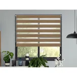 FEXI Zatemňovací Roleta Den a noc, Nature zlatý dub, B 011 v POLO kazetě, 150x30 cm