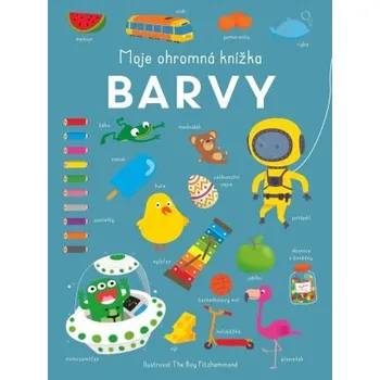 Leporelo Moje ohromná knížka: Barvy