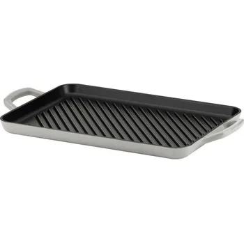 Pánev KELA Grilovací deska litinová CALIDO 35x25cm šedá KL-12612