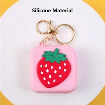 Peněženka Peněženka na mince | mini taštička klíčenka - Jahoda