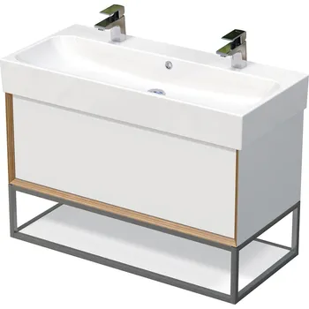 Koupelnový nábytek OXO multi - spodní skříňka pod umyvadlo 100 cm, 1 zásuvka, závěsná OXO MULTI OALU 100D 1Z