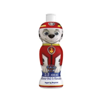 Sprchový gel Kids: Paw Patrol Marsall dětský sprchový gel a šampon 2 v 1 pro děti 400 ml