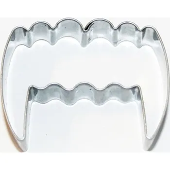 Forma na pečení Smolík Nerezové vykrajovátko - Upíří zuby