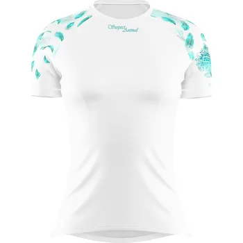 Dámské funkční triko krátký rukáv BIRD bílá Bamboo Light New