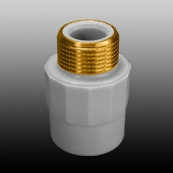 Vodovodní potrubí HP trend PPR DG přechodka s vnějším kovovým závitem 25x1/2" 77723