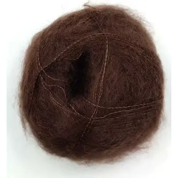 Příze Mohair by Canard Brushed Lace Káva 3041 (Mohérová příze Brushed Lace Coffee)