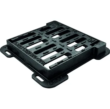 revizní šachta MONDIAL litinová mříž s rámem 400 x 400