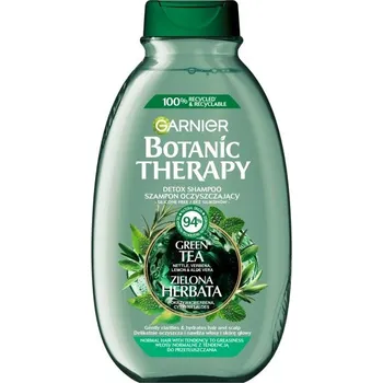 Garnier, Botanic Therapy Green Tea Eucalyptus &amp; Citrus Čistící a osvěžující šampon 400 ml