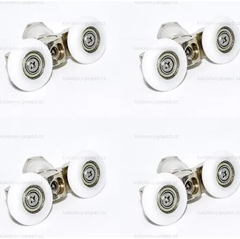 Zvýhodněná sada pojezdových koleček B26-2 (8ks) 27mm