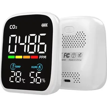 Bezpečnostní detektor Urban WiFi Air Quality monitor, CO2 metr