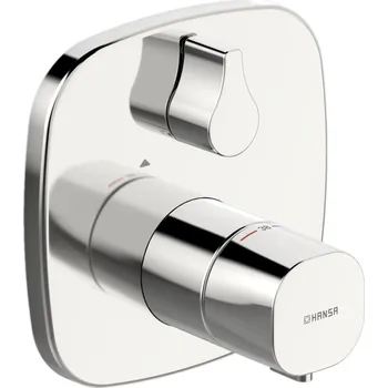 Vodovodní baterie Hansaliving - termostatická podomítková sprchová baterie, vrchní sada 81139572