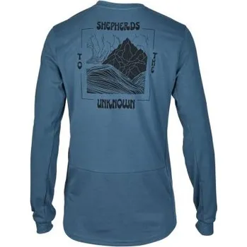 cyklistický dres Fox Racing Pánský dres s dlouhým rukávem Fox Ranger Dr Ls Jersey Shepherds, Dark vintage - Dark vintage - L