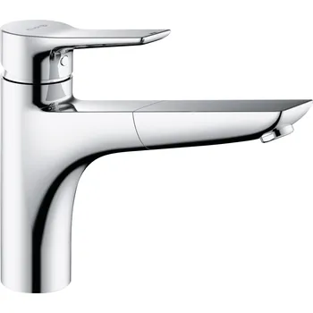 Vodovodní baterie Kludi MIX - dřezová páková baterie, výsuvný výtok 329430575