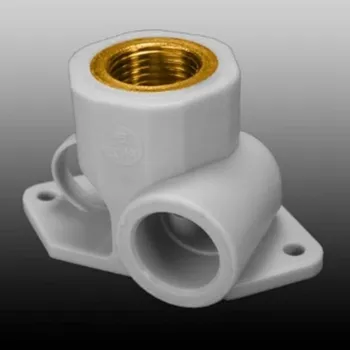 Vodovodní potrubí HP trend PPR nástěnné koleno koncové levé 20x1/2" 85513