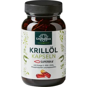 Přírodní produkt Unimedica Krilový olej Superba2™, 1000 mg, 120 kapslí