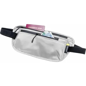 Ledvinka Cocoon skrytá ledvinka Secret Waist Wallet Silk sand grey