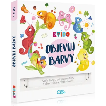 Desková hra Objevuj barvy - Kvído - Albi