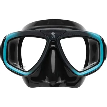 Potápěčská maska Potápěčská maska Scubapro ZOOM EVO silikon černý, černá/tyrkys 24157008