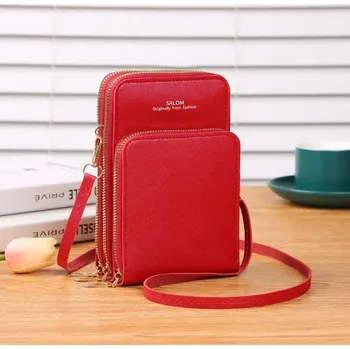 Dámská mini kabelka SALOM G742 Barvy: Červená