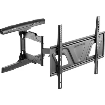 Televizní držák AlzaErgo M455B Ultra Slim kloubový 37"-70"