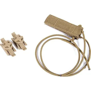 Pásek na brýle k helmě FAST - pískový TAN, Black River