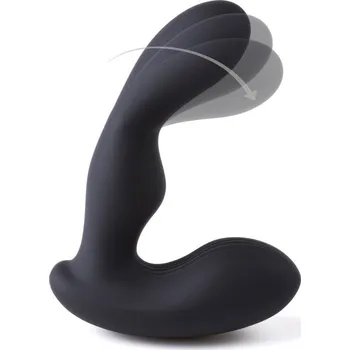 Vibrátor na prostatu Virgite Prostatics P1 Moving Prostate Massager, vibrační kolík s pohyblivou hlavou na dálkové ovládání