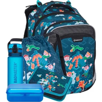 Školní batoh Batoh školní Bagmaster Lumi 24E set velký 313645