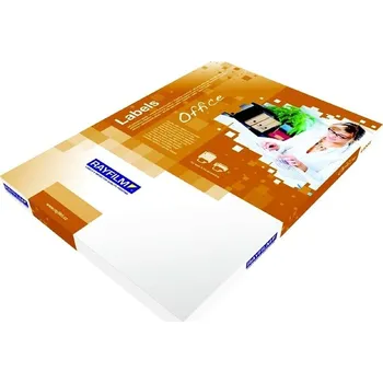 Papír Etiketa arch A4 Rayfilm, 105x57 mm, matná, bílá, 100 listů