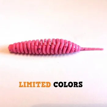 Umělá nástraha Gumová nástraha FishUp Tanta 2,5" 6,1cm Bubble Gum, Black & Silver SÝR (8ks)