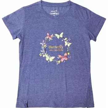 Dívčí tričko Dívčí tričko Wolf S2414 vel. 140-164 tm.modrý melír