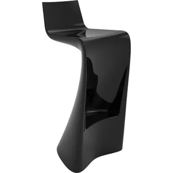 VONDOM Černá plastová barová židle WING 72 cm