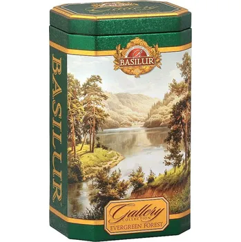 Čaj BASILUR Gallery Evergreen Forest plech 100 g