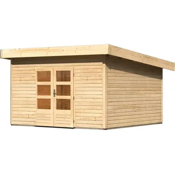 Zahradní stavba KARIBU HOLZTECHNIK dřevěný domek KARIBU NORTHEIM 5 (91462) natur LG3862