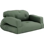 Zelená rozkládací pohovka 140 cm Hippo - Karup Design ID_1229558