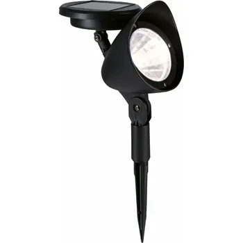 Venkovní osvětlení PAULMANN Solární LED spot Solena IP44 3000K 2lm černá