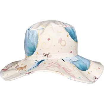 Kojenecká čepice Mimilove Bavlněný klobouček s MAŠLÍ vel. 1-3 roky Princezna