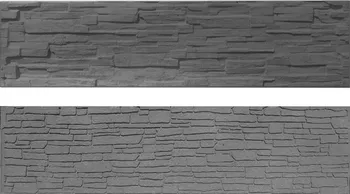 Plot Betonová deska oboustranná grafit/štípaný/skládaný kámen