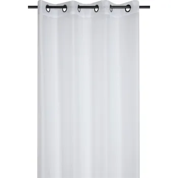 Záclona France Linwood záclona s kroužky bílá 140 x 260 cm