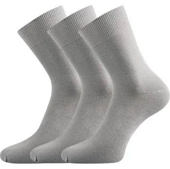 Pánské ponožky Bambusové ponožky 3 kusy v balení Lonka Badon světle šedá Velikost: 39-42