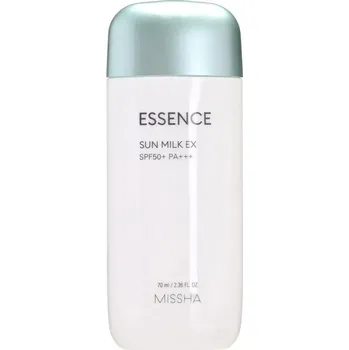 Přípravek na opalování MISSHA Essence Sun Milk EX SPF50+PA+++ 70ml - luxusní opalovací lehký krém