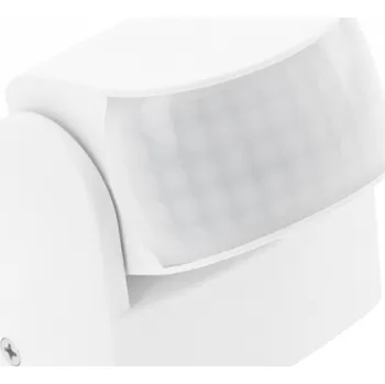 Pohybové čidlo Detektor pohybu CR-9 mini, max. 1200 W,AC 220–240 V, 50/60 Hz, 180°/360°, max. 12 m, IP65, LED, bílý
