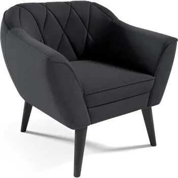Křeslo Křeslo Vesna - Velutto 19 Barva nožiček: Černá