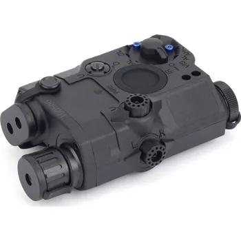 Airsoft Element AN/PEQ-15 LED svítilna a červený / IR laser (RIS) - černá