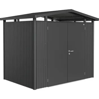 Zahradní domek Biohort Zahradní domek BIOHORT Panorama P2 duo 273 × 198 cm (tmavě šedá metalíza)